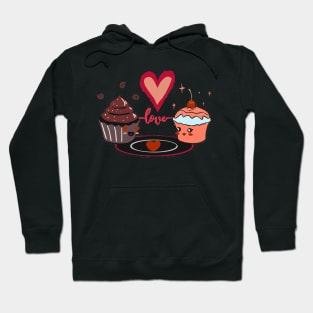 Cute Cupcake Lovers Hoodie